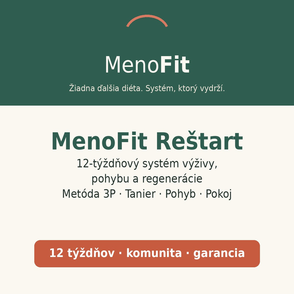 MenoFit Reštart — 12-týždňový program